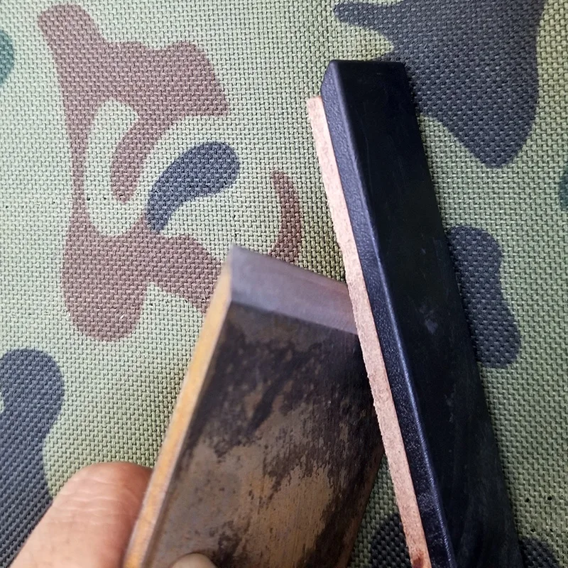Нож для полировки пояса поглаживания кожи для заточки ножа к точилке