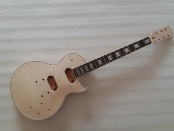 

Unfinished Guitar Neck and body for LP Replacement 22 Fret rosewood Fretboard