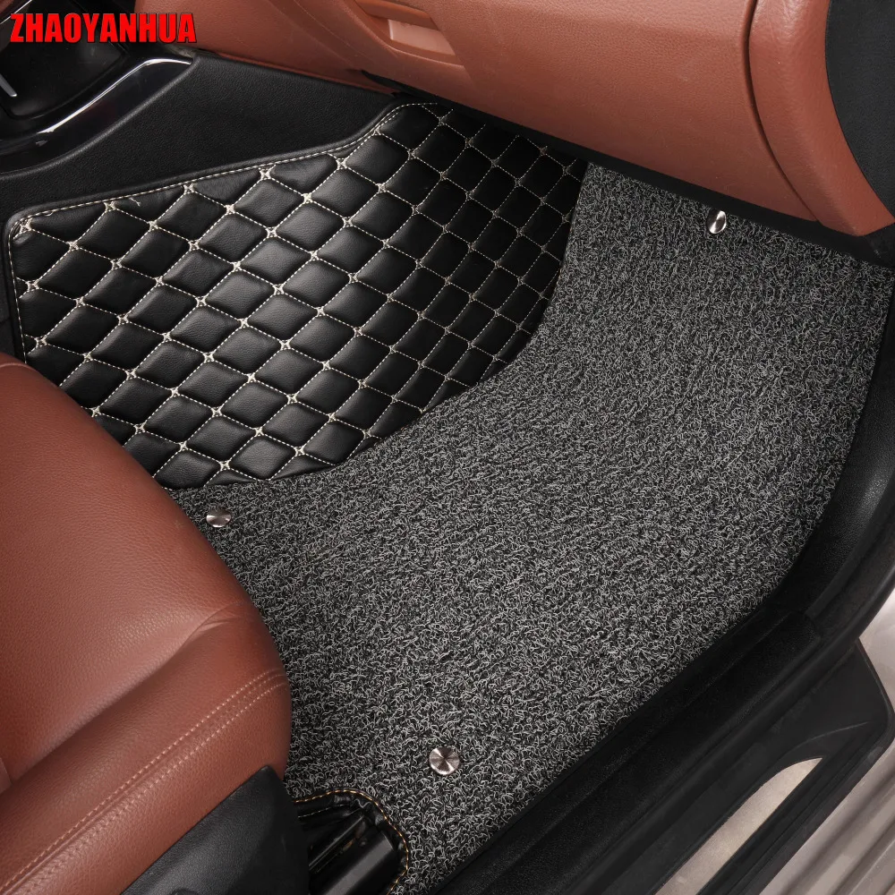 ZHAOYANHUA special car floor mats for Kia Rio K2 Spectra Cerato Forte