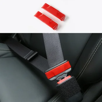 

2pcs Inner Seat safty belt Pillar Cover Trim For Jeep Cherokee 2014-2017