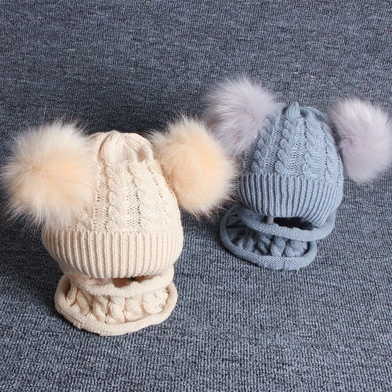 Newborn Baby Boy Multi Style Knitted Warm Cap-Model2