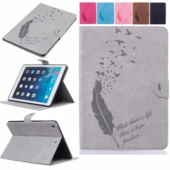 

Automatic sleep wake 9.7 inch Stand Case for coque iPad Air Case Cover for iPad 5 Case with Stand Card Holder