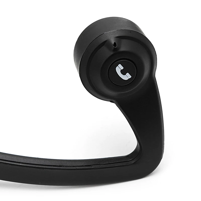 OOTDTYV9 ушной крючок костной проводимости Bluetooth 4,2 спортивные наушники гарнитура с микрофоном регулируемая повязка на голову для Android IOS смартфон