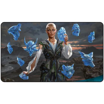 

60x35cm Size (24 x 14 inch) Magic Playmat: ESTRID, THE MASKED (COMMANDER). Playmats Board Game Mat