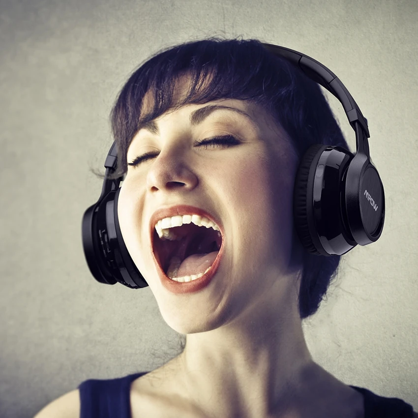 Mpow Thor Foldable Over-Head Wireless Bluetooth 4.1 Headphones With Carrying Case 8h Playing Time For iPhone Xiaomi Android SONY