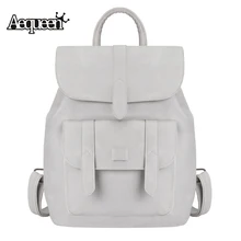 AEQUEEN 2017 Neue Pu-leder Rucksack Frauen Rucksack Für Mädchen Im Teenageralter Mode Rucksack Schüler Schultaschen