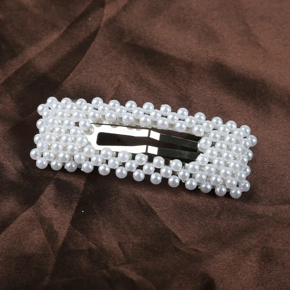 

New Arrival Cute Kawaii Pearl Hair Claws Hairpins Hairgrip for girls hairclips for women hair accessories