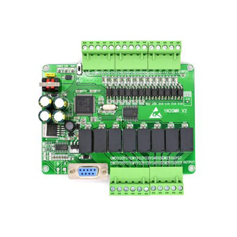 1 шт. промышленная плата Plc управления FX1N 20MR 24V DC онлайн скачать мониторинг