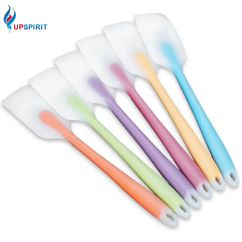  Upspirit Silicone Spatula Heat Resistant Non Stick Cake Pancake Cream Butter Pressing Flipper Scrap