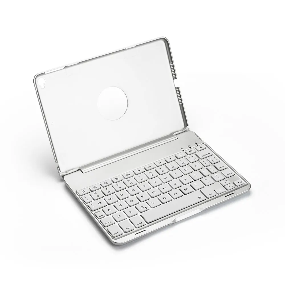 Чехол-клавиатура с подсветкой Bluetooth для iPad mini 4 5 7,9, умный чехол для iPad mini 5 7,9 A2133 A2124 A2126 - Цвет: sliver