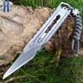 Titan Legierung Messer Cut Tapete Express Opener Cut Abriss Umschlag Gebogene Metall EDC|Messer| -