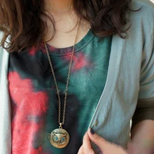 Europe and the United States and European style retro Owl Necklace imitation retro personality lady sweater chain Z3118
