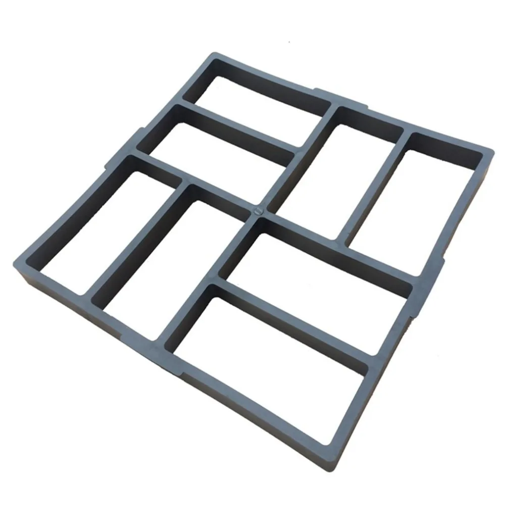 

2018 DIY Irregular/Rectangular Patterns Personalized Pavement Concrete Brick Stone Outdoor Decorative Garden Path Maker Lawn