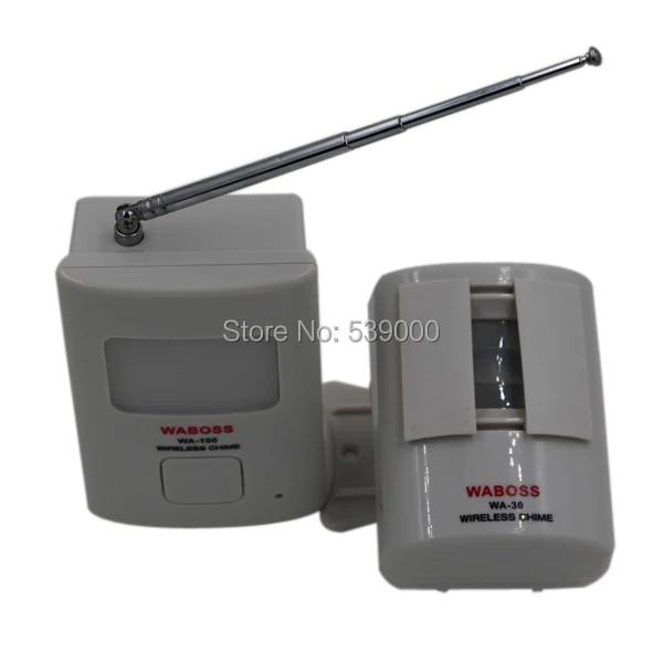 

Wireless cordless remote control chime alarm home security alert doorbell bell transmitter