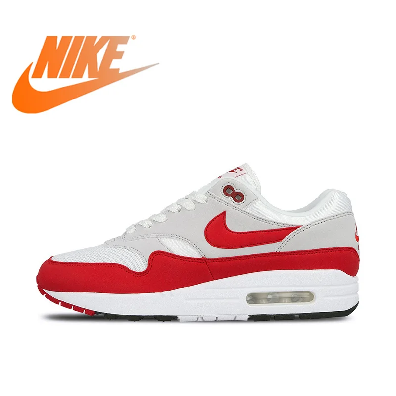 

Nike AIR MAX 1 ANNIVERSARY Original Authentic Mens Running Shoes Sport Outdoor Sneakers Walking Jogging Low Top 908375-103