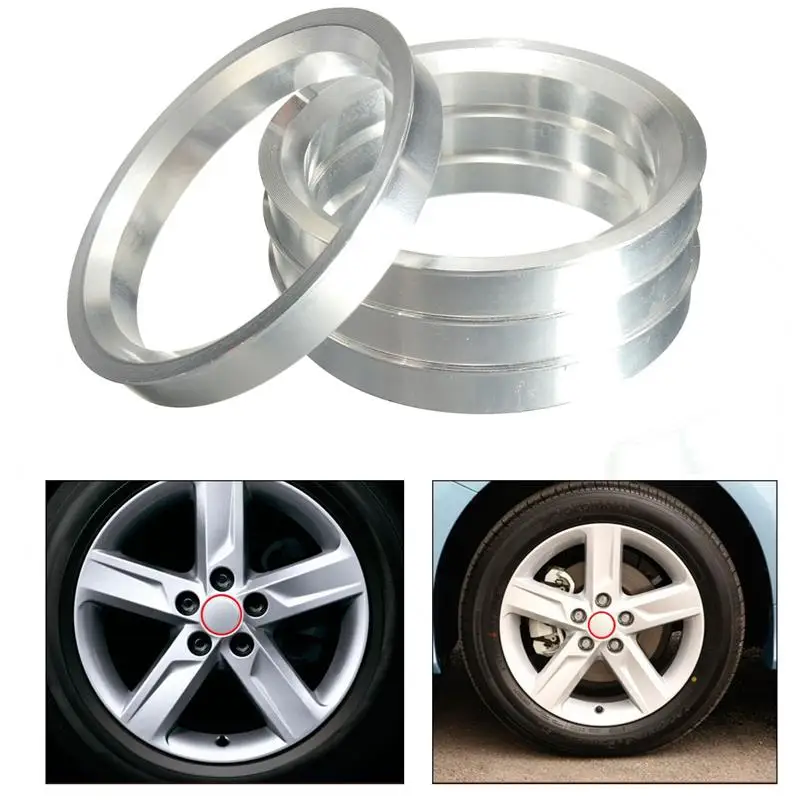 greitapigu.lt 4x Spigot Rings 64.1-57.1 mm Conversion spigot rings for alloy wheels