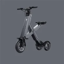 Foldable Electric Scooter Portable Mobility Scooter  Adults electric bicycle