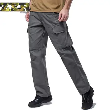 

City Tactical Cargo Pants Men Combat Swat Army Military Pants Cotton Many Pockets Stretch Flexible Man Casual Trousers Xxxl