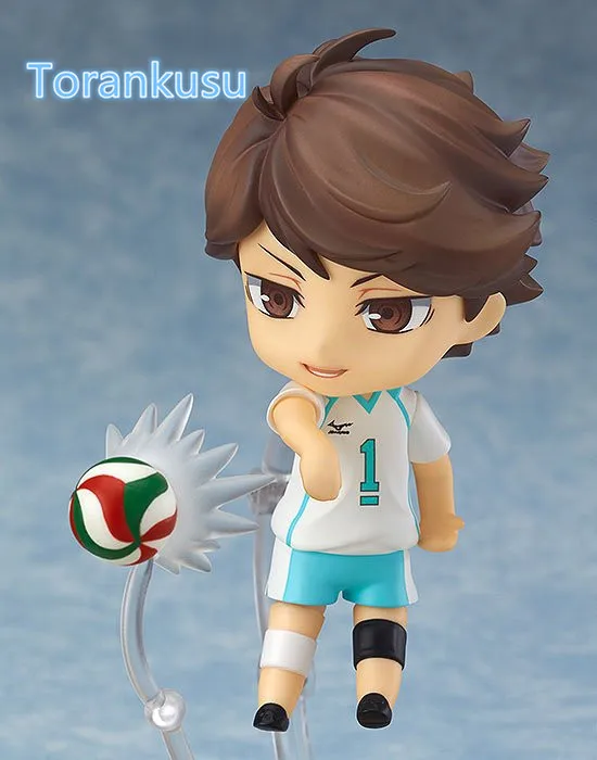 Haikyuu фигурка Oikawa Tooru Nendoroid 563# 10CMM Haikyuu Nendoroid Oikawa Tooru модель игрушки кукла волейбольная фигурка