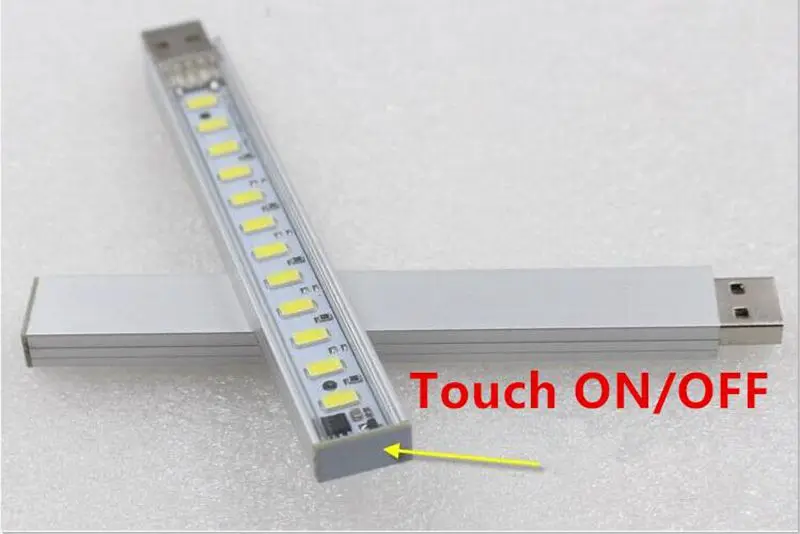  5V USB LED Light touch sensor switch night light mini Portable flashlight Table desk Lamp For Power - 33003584485