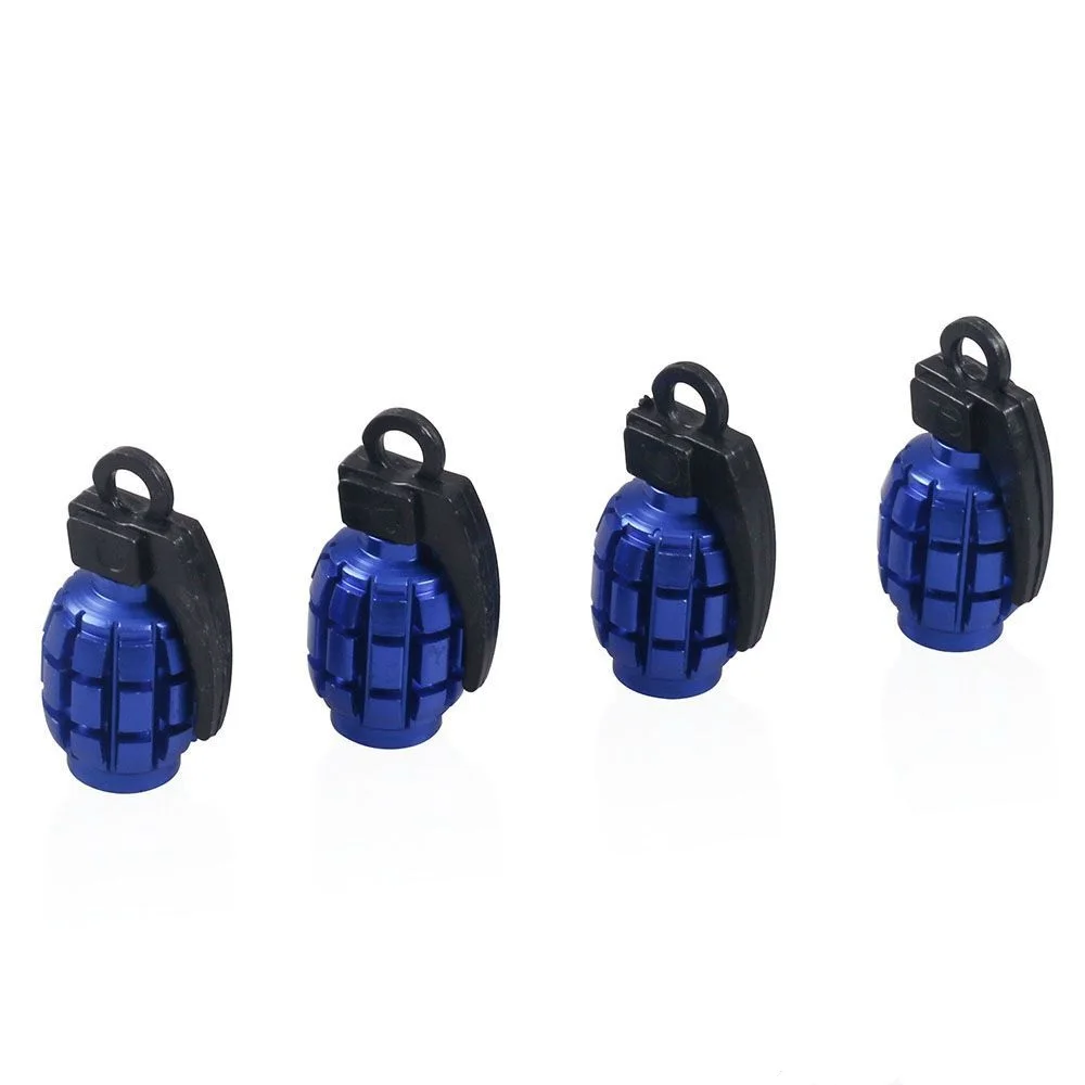 

CHIZIYO 10Pcs/Lot Car Wheel Tire Valve Caps Car Styling Tire Caps Black Red Blue Purple Green Tyre Valve Cap