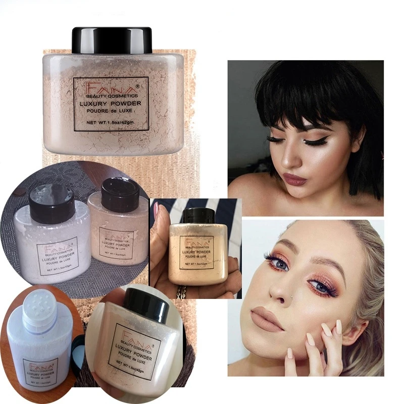 

Face Makeup Banana Loose Powder Oil-control Long-lasting Facial Natural Setting Make Up Matte Finishing Mineral Loose Powder