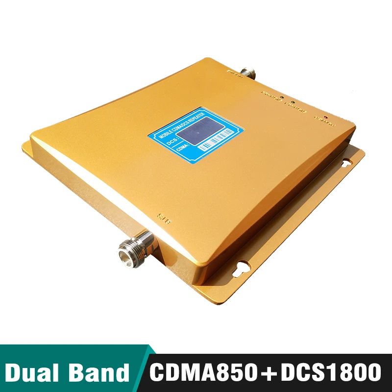 70dB Gain 2G 4G Dual Band Repeater Kits CDMA 850mhz+DCS/LTE 1800mhz Band 5 Band 3 Cellular Booster Signal Amplifier Antenna Set 70dB Gain 2G 4G Dual Band Repeater Kits CDMA 850mhz+DCS/LTE 1800mhz Band 5 Band 3 Cellular Booster Signal Amplifier Antenna Set