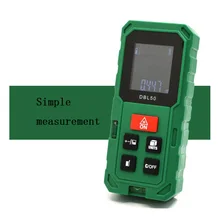50M Laser Range Finder Digital Laser Measuring Instrument Laser Horizontal Tape Measure Instrument Scale Test Tool new optical digital pd ruler centrometer eyesight test instrument optometry ophthalmic test instrument