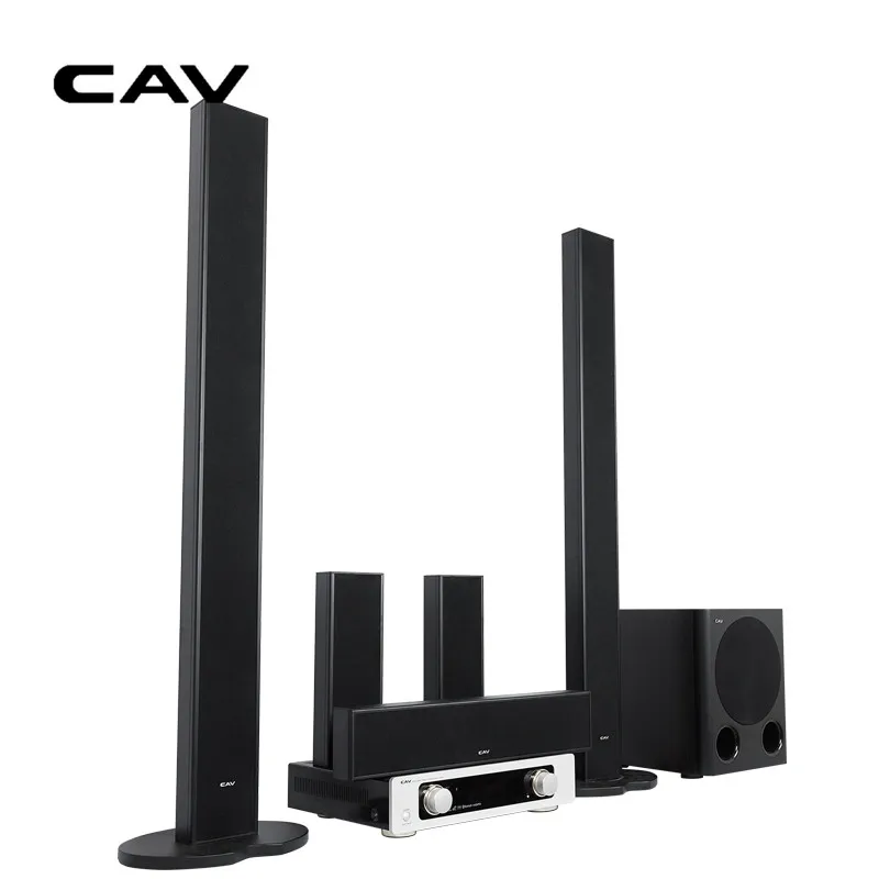CAV TT20 Home Theater System 5.1 Set DTS Surround Sound Metal Bluetooth Analog Coaxial Digital Home Theater Cinema Music Center CAV TT20 Home Theater System 5.1 Set DTS Surround Sound Metal Bluetooth Analog Coaxial Digital Home Theater Cinema Music Center