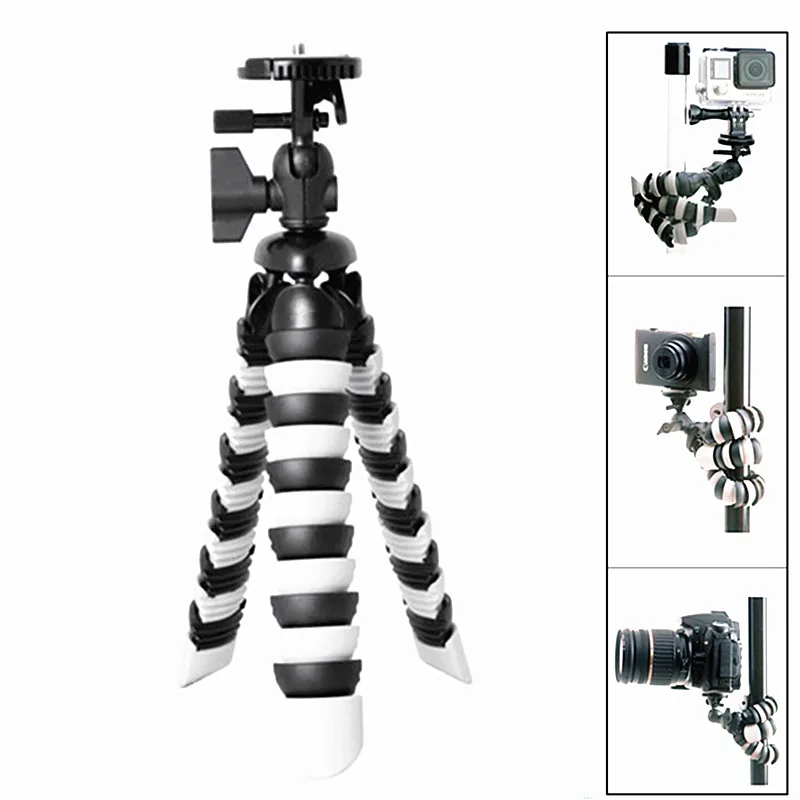 DSLR камера + экшн мини штатив осьминога 2 в 1 гибкий Gorillapod для iPhone GoPro Canon Nikon Sony|octopus