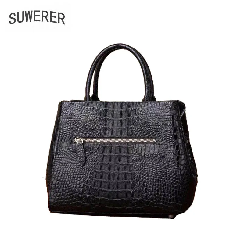 Новинка 2019 женские сумки SUWERER из натуральной кожи модные роскошные с