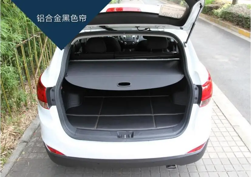 

For Great Wall Haval H5 2012-2015 2016 Rear Cargo privacy Cover Trunk Screen Security Shield shade (Black, beige)