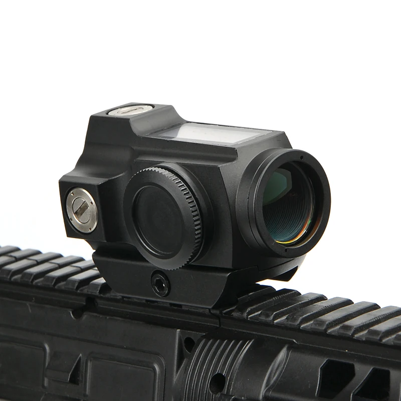 1x20 Red Dot Sight 3 MOA Reflex Sight Mini Red Dot 20 мм прицел Солнечная панельная силовая Оптика прицел снайперская пневматическая винтовка