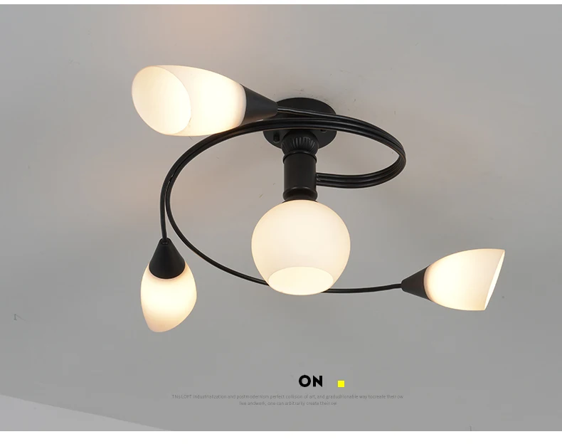 DX Sphere Flower  Led Chandelier (7)