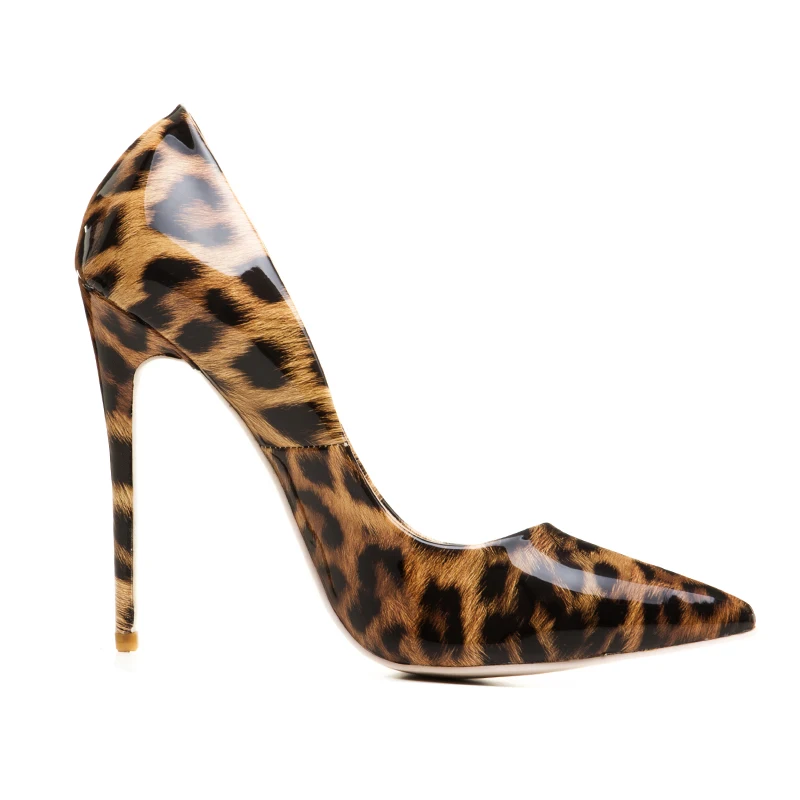Sexy Punta Tamaño Bombas Niza Zapatos Estrecha Ee D0336 Llegada Leopard Yifsion Nueva Más 10 Tacón 5 Mujeres Partido Thin uu 3 Estilo 8TqxIw