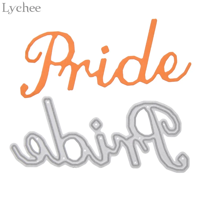 Lychee Pride металлические режущие штампы трафареты для DIY скрапбукинга фотоальбом