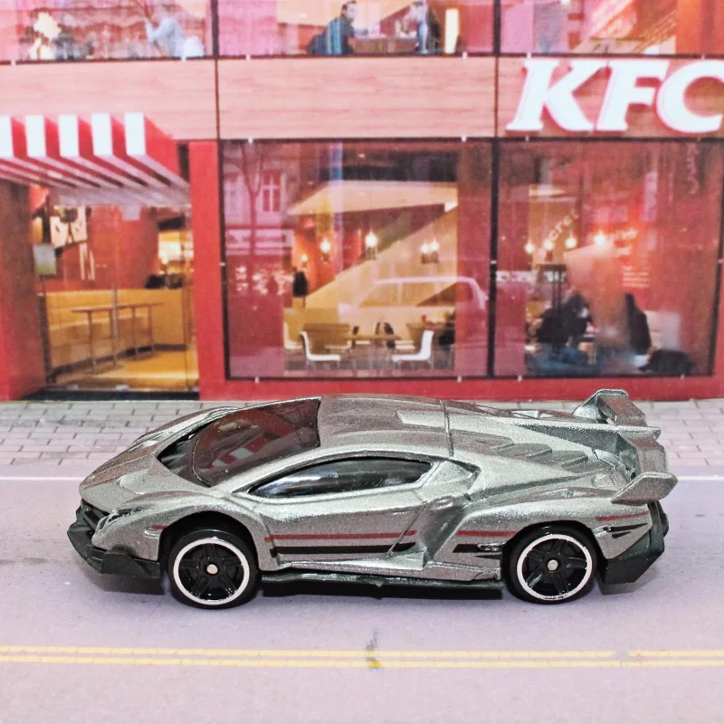 LR 1: 64 Veneno литой под давлением сплав модель автомобиля Коллекция украшения для