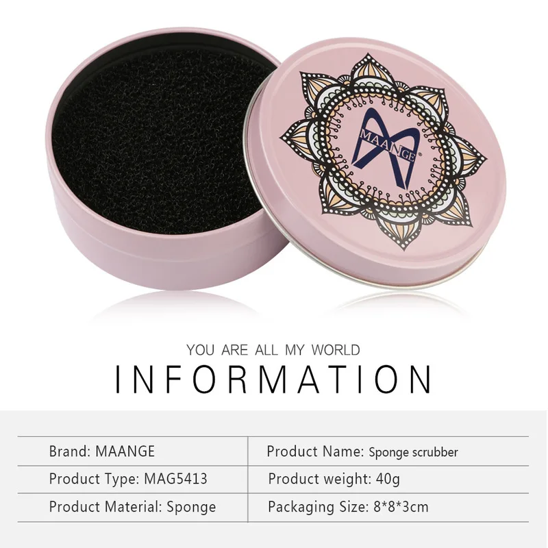 

Makeup Brush Cleaner Sponge Power Remover Quick Color Off From Eye shadow Sponge Brush Tool Quick Wash Brushes Cleaner