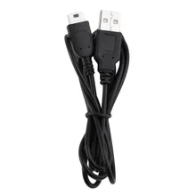 2pcs 1 2m Black USB Power Cords Extension Cords cable For GBM Nintendo Gameboy Hot Cable