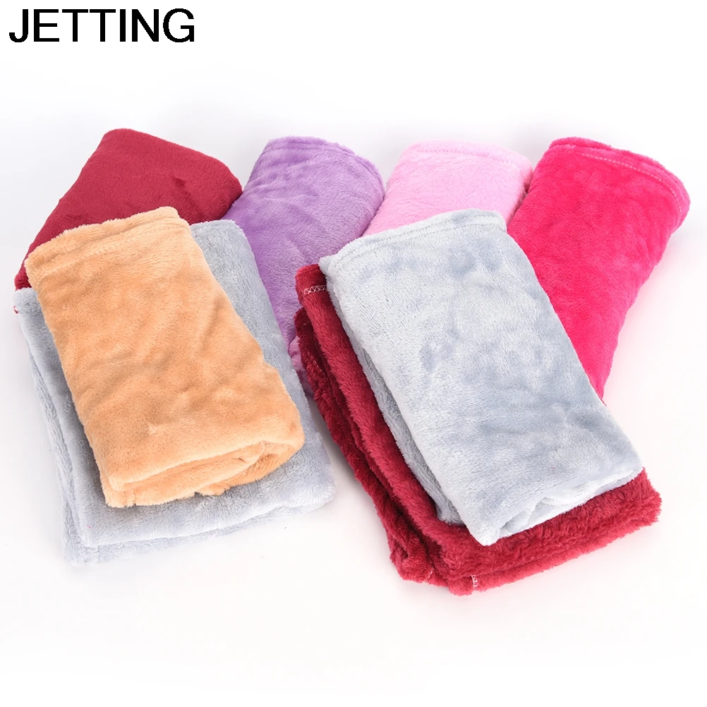 HOT 1 Pcs shower Bed Blanket Fleece Bath Towel Blankets Throw Size 50cm