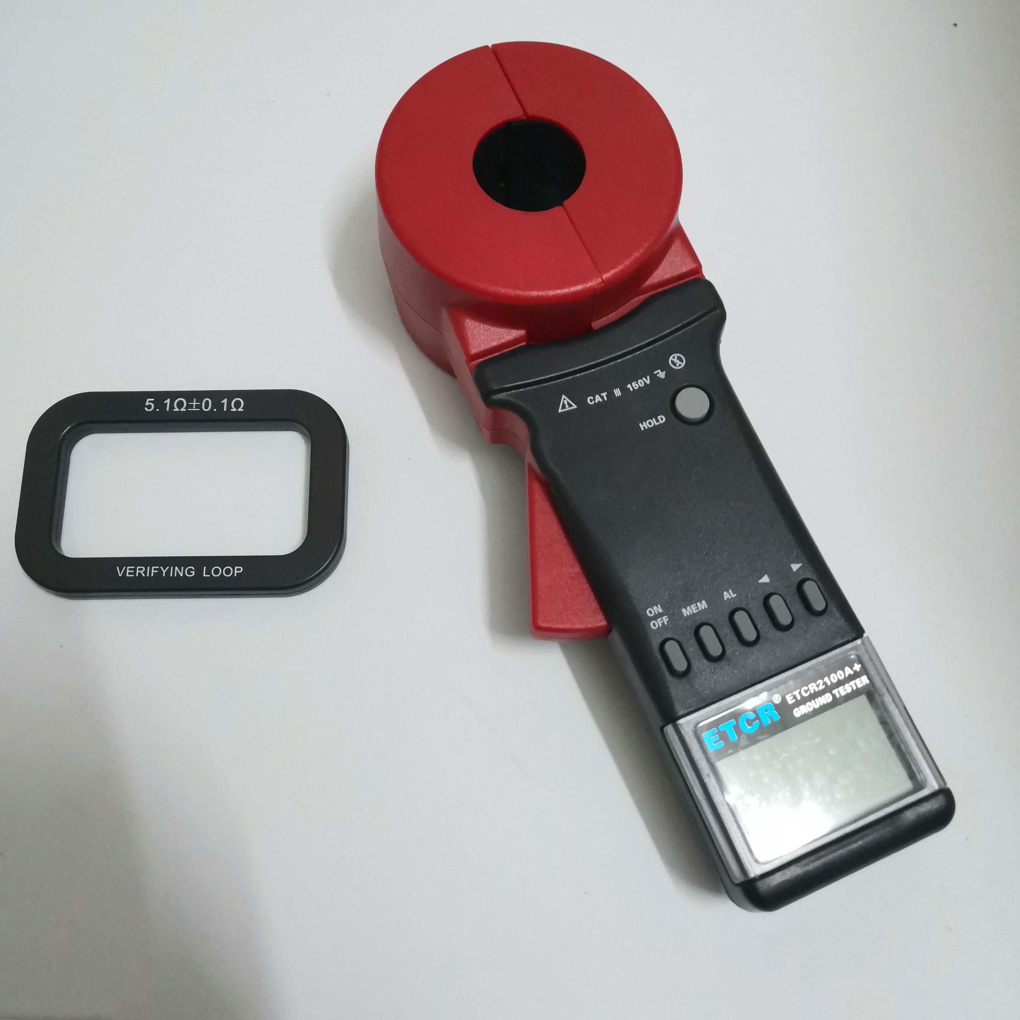 HYY-YY Resistance Current Detection ETCR2800N Built-in Non-Contact Ground Resistance Tester Meter for Online Monitoring Earth Down Lead Connection Status