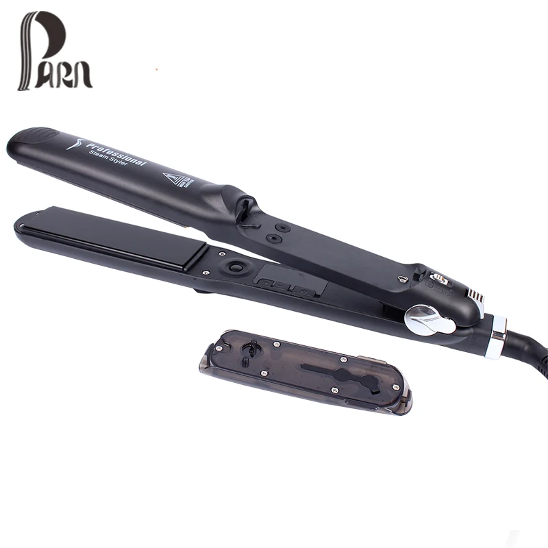 

New Ceramic Steam Hair Straightener Curler Professional Flat Iron Vapor Seam Straightening Iron Hair Iron Steamer Styling Tool