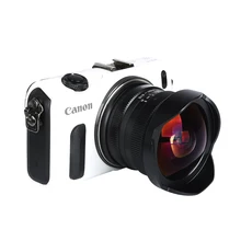 Viltrox 7.5mm F/2.8 Wide Angle Camera Fisheye Lens 180 Degree for Canon EOS-M mount cameras M M1,M2,,M3,M5,M6,M10,M100