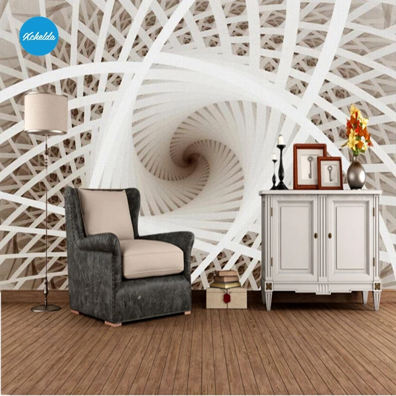 XCHELDA Custom 3D Wallpaper Design Rotate Building Photo Kitchen Bedroom Living Room Wall Murals Papel De Parede Para Quarto XCHELDA Custom 3D Wallpaper Design Rotate Building Photo Kitchen Bedroom Living Room Wall Murals Papel De Parede Para Quarto