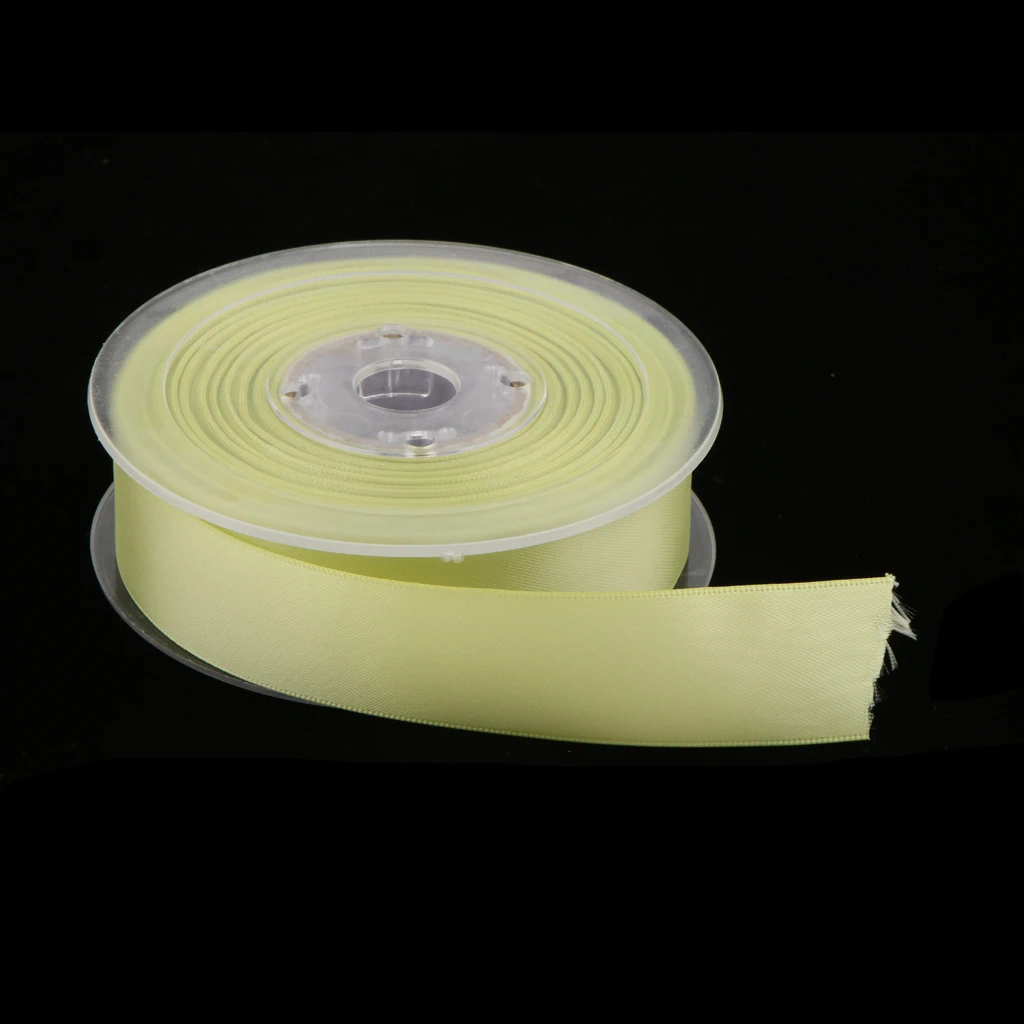 20 Meters Double Sided Polyester Satin Ribbon for Wedding Party Gift Wrapping Craft 25mm 