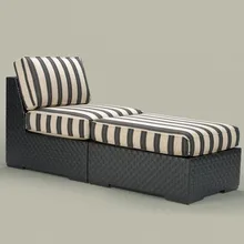 Традиционный Открытый мебель из ротанга шезлонг залов