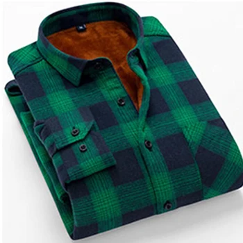 

Cotton Check Shirt Mens Long Sleeve Korean Mens Shirts Casual Slim Fit High Quality Flannel Spring Shirts Fashion Clothes Men