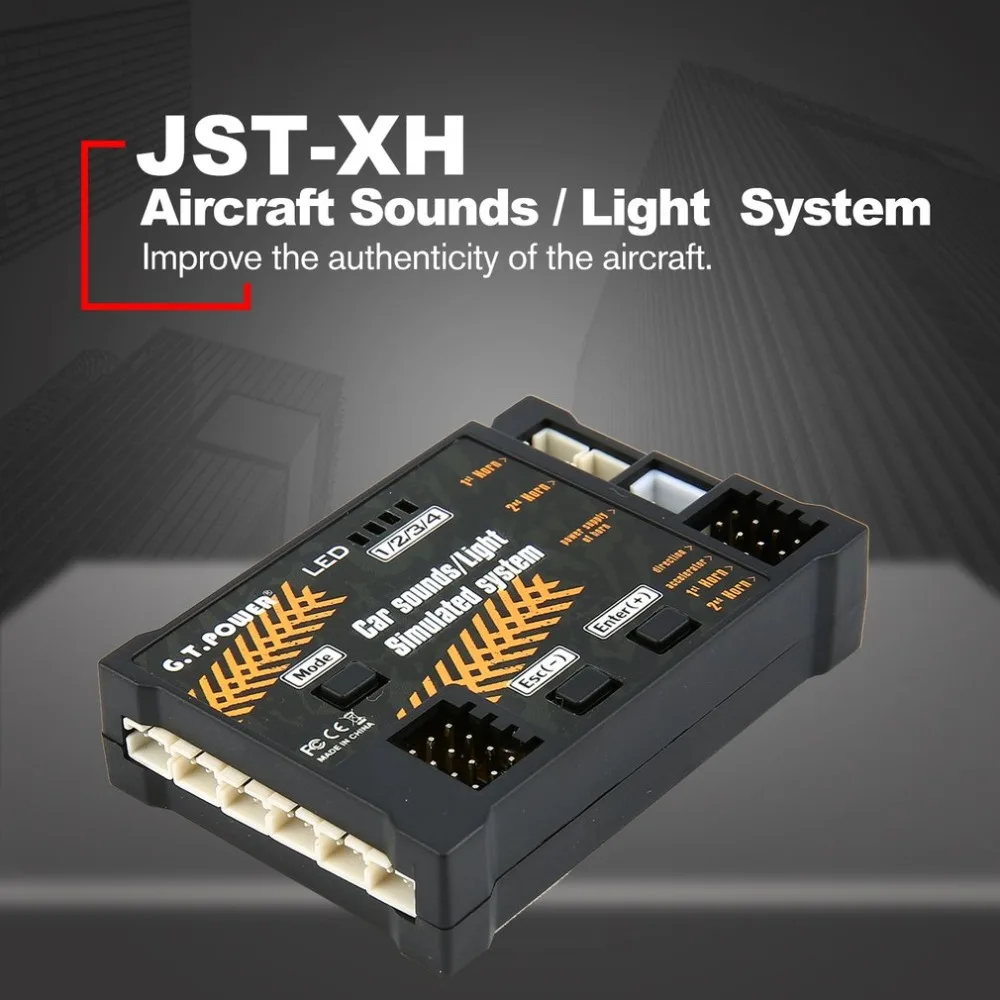 

RC Aircraft Toy Module Sounds/Light Simulated System for Aircraft Drone Vehicle Remote Control Vehicle DIY Part