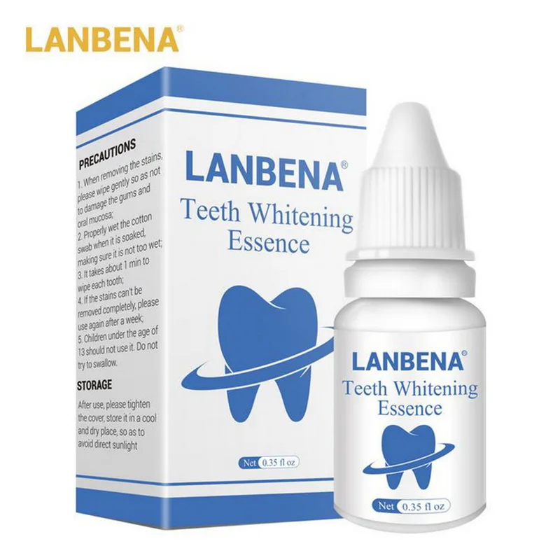 Средство для отбеливания зубов LANBENA паста отбеливающая эссенция гигиена полости