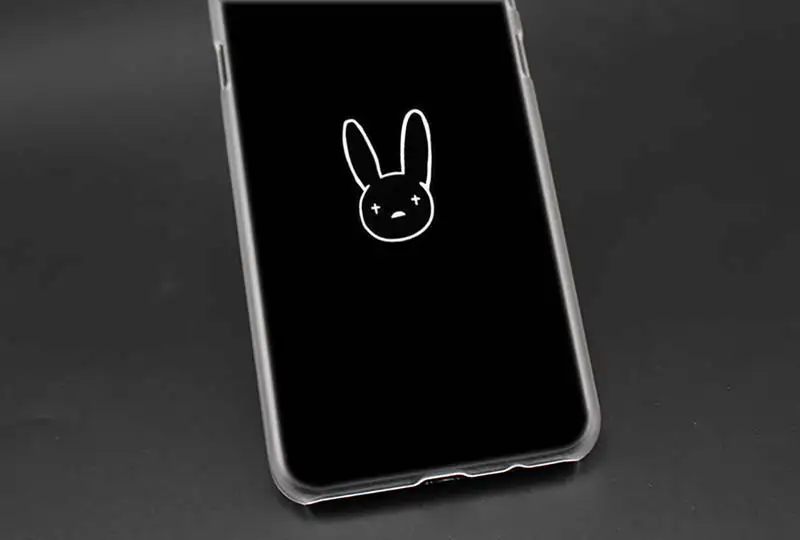 Чехол для samsung Galaxy Note 8 9 M30 M20 M10 S9 S8 S10 5G S10e Plus S7 S6 жесткий прозрачный PC Coque Cover Bad Bunny El Conejo Malo Новинка